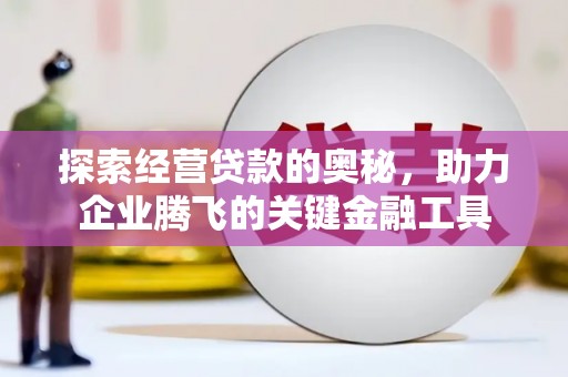 龙岗探索经营贷款的奥秘，助力企业腾飞的关键金融工具