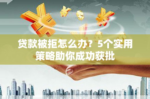 天峨贷款被拒怎么办？5个实用策略助你成功获批