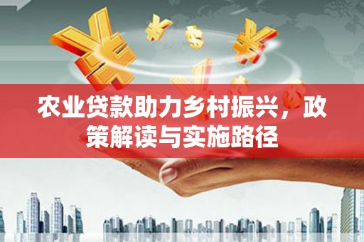 六横农业贷款助力乡村振兴，政策解读与实施路径