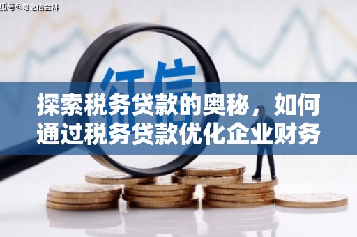 双溪探索税务贷款的奥秘，如何通过税务贷款优化企业财务