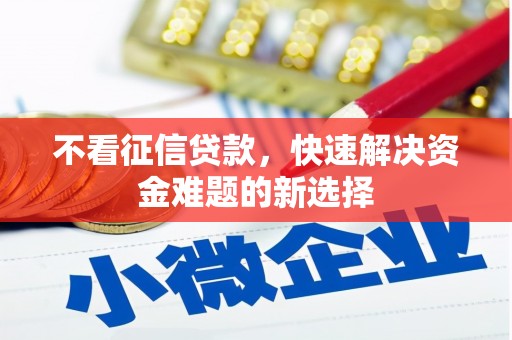 西林不看征信贷款，快速解决资金难题的新选择