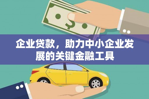 乐清企业贷款，助力中小企业发展的关键金融工具