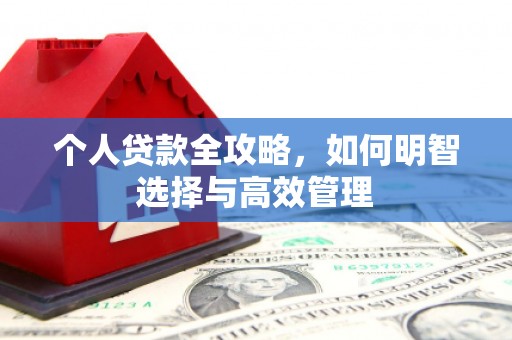 浉河个人贷款全攻略，如何明智选择与高效管理