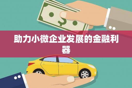青冈助力小微企业发展的金融利器