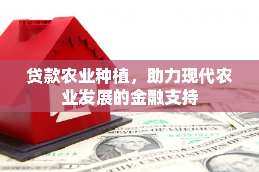 城关贷款农业种植，助力现代农业发展的金融支持